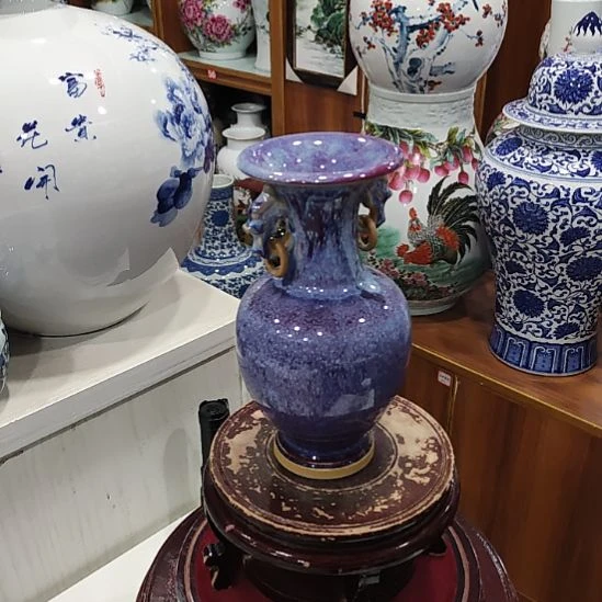 好***在瓷片景德镇陶瓷花瓶子子