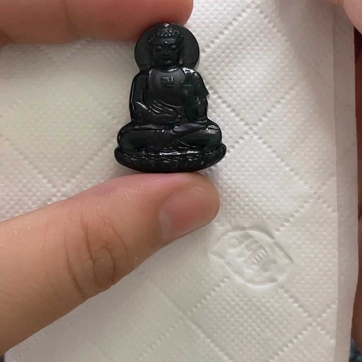 翡翠未镶嵌颈饰天然翡翠A货  大日
