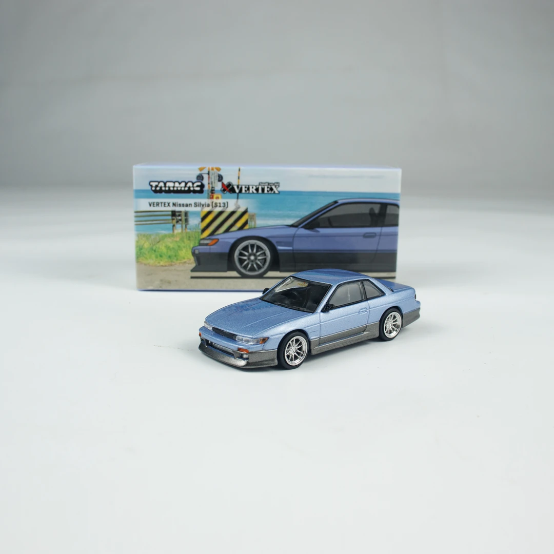 Tarmac Works车模 1:64 合金 日产 Silvia S13 小比例汽车模型车