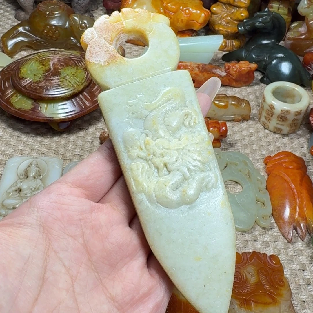吊坠白玉菩提挂件