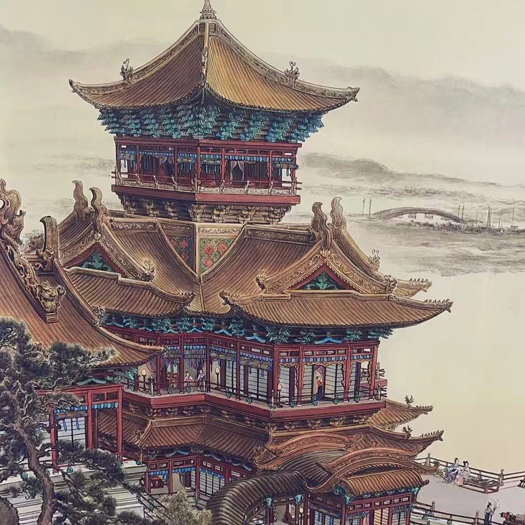 八里精选高清装饰画方盒随机发