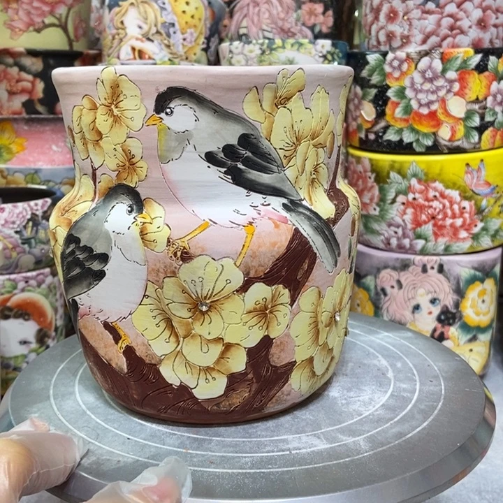 景德镇艺术手绘作品