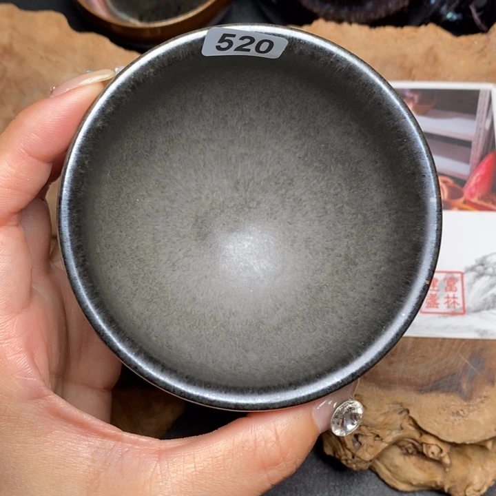 茶盏建窑建盏主人杯520