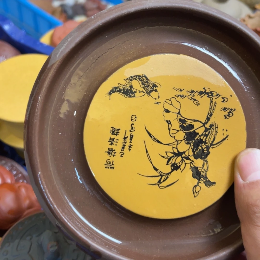 紫砂茶宠紫砂瑕疵