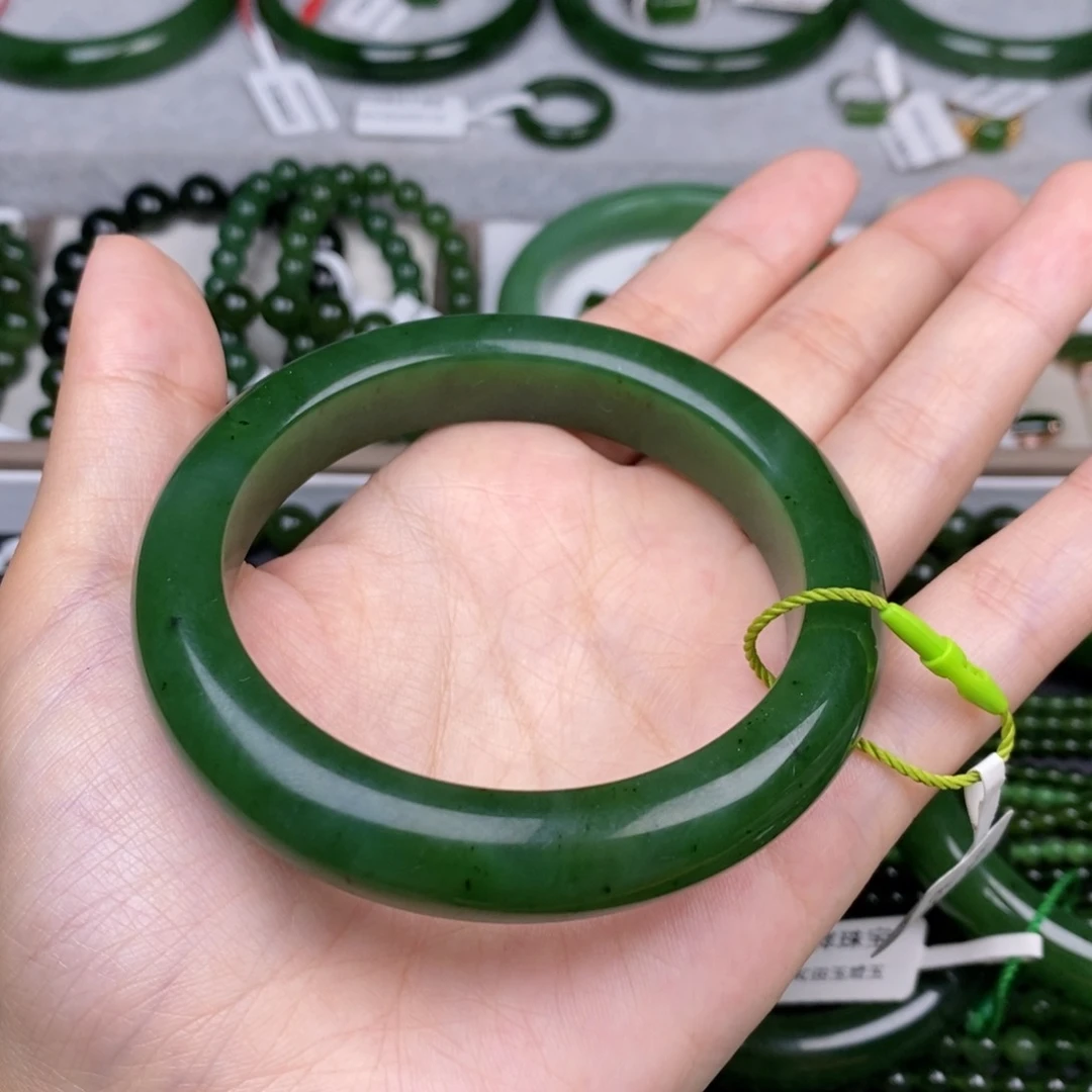 未镶嵌手镯和田玉（碧玉）58