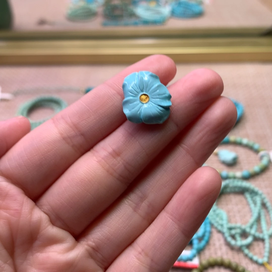 绿松石未镶嵌配饰