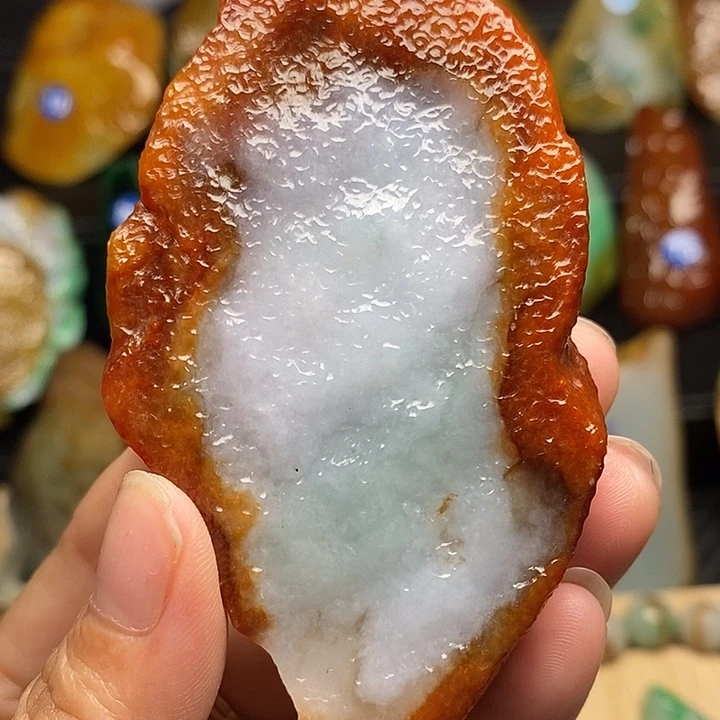 定制翡翠未镶嵌天然缅甸翡翠定制