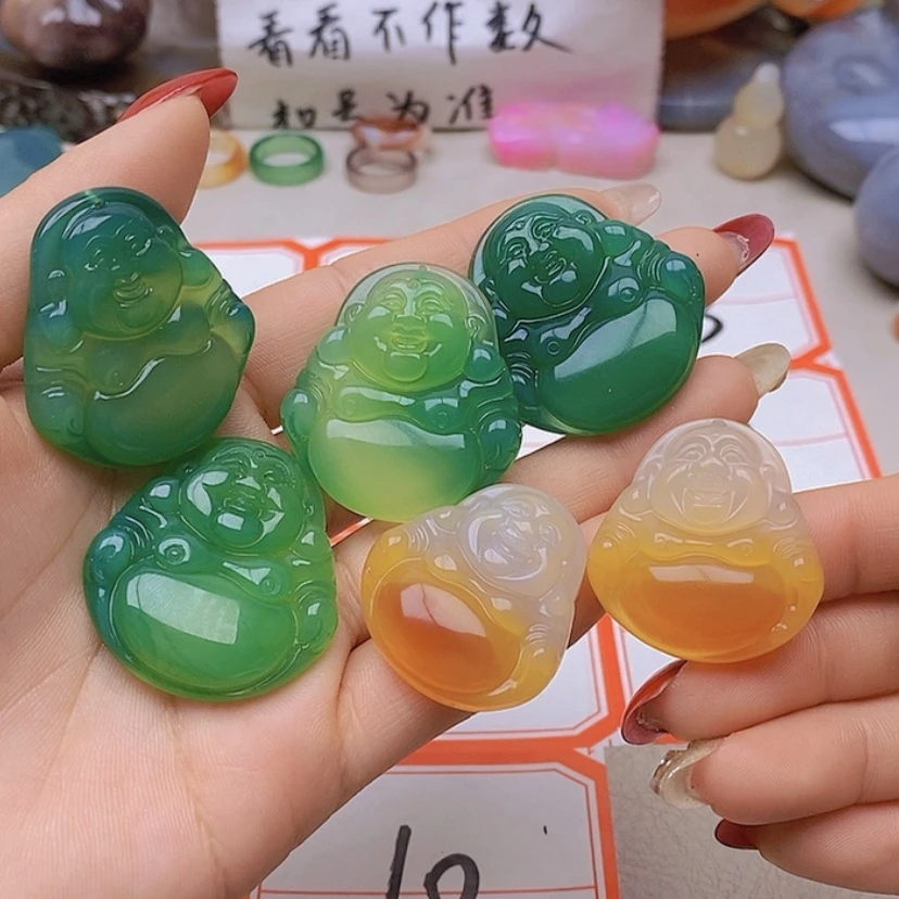 【闪购商品】未镶嵌玛瑙/玉髓珠宝半成品安*。