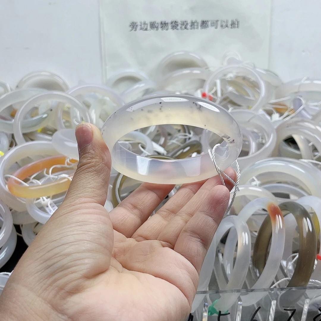 玛瑙/玉髓手镯未镶嵌不***了46
