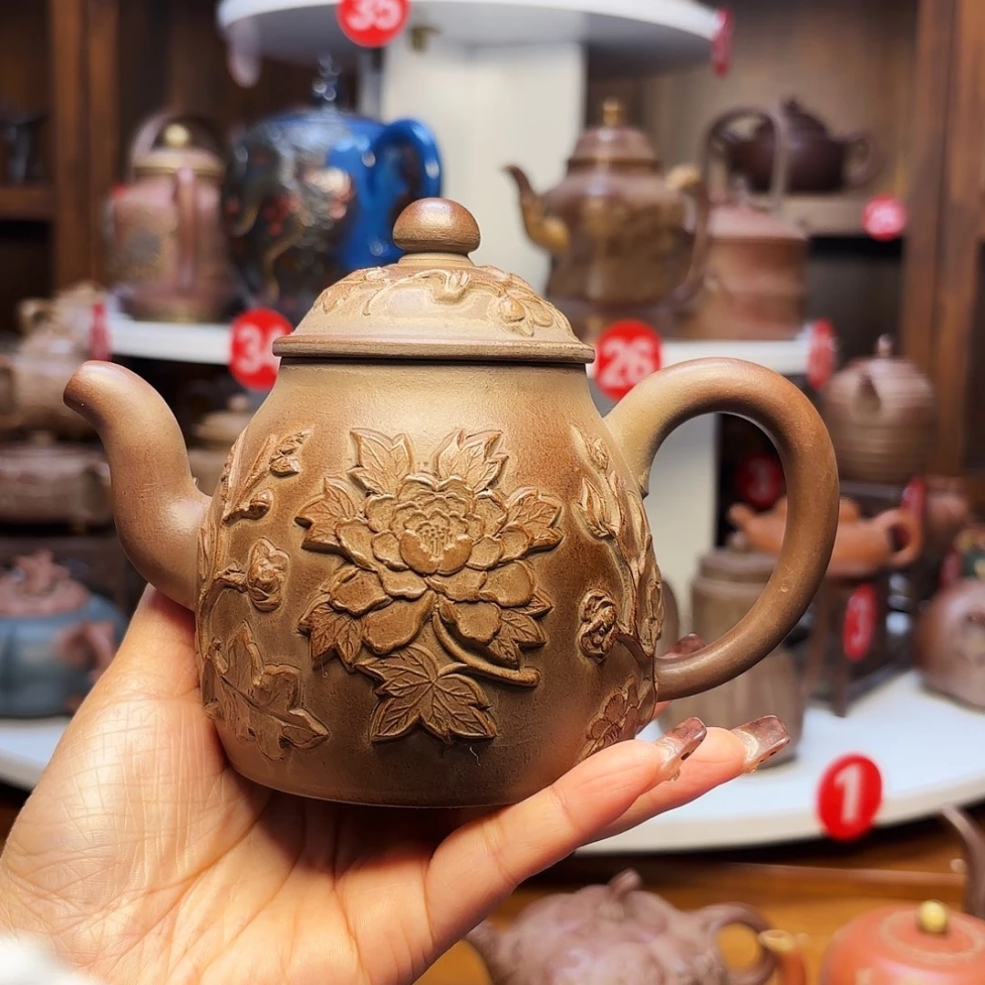 只***比茶壶紫砂宜兴紫砂