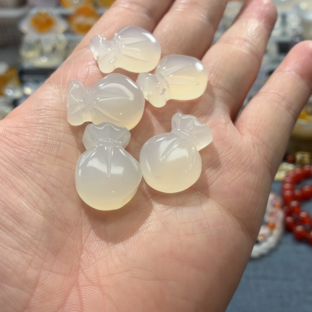 玛瑙/玉髓未镶嵌吊坠(不含链)