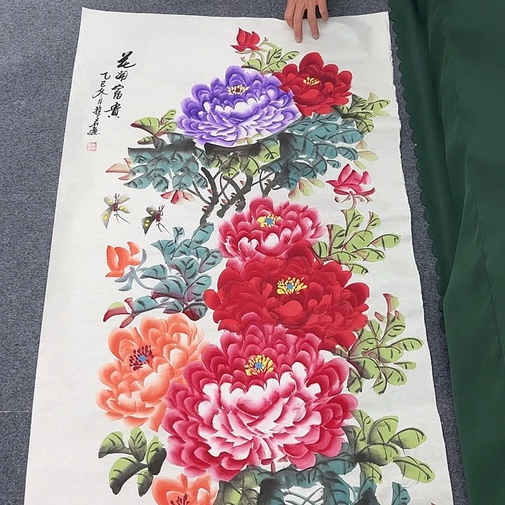 国画宣纸国画纯手绘作品