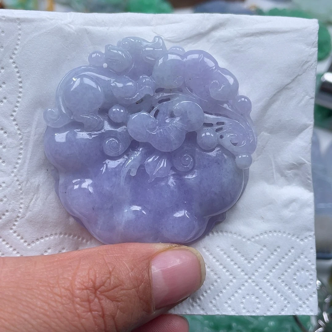 颈饰未镶嵌翡翠翡玉缘翡翠