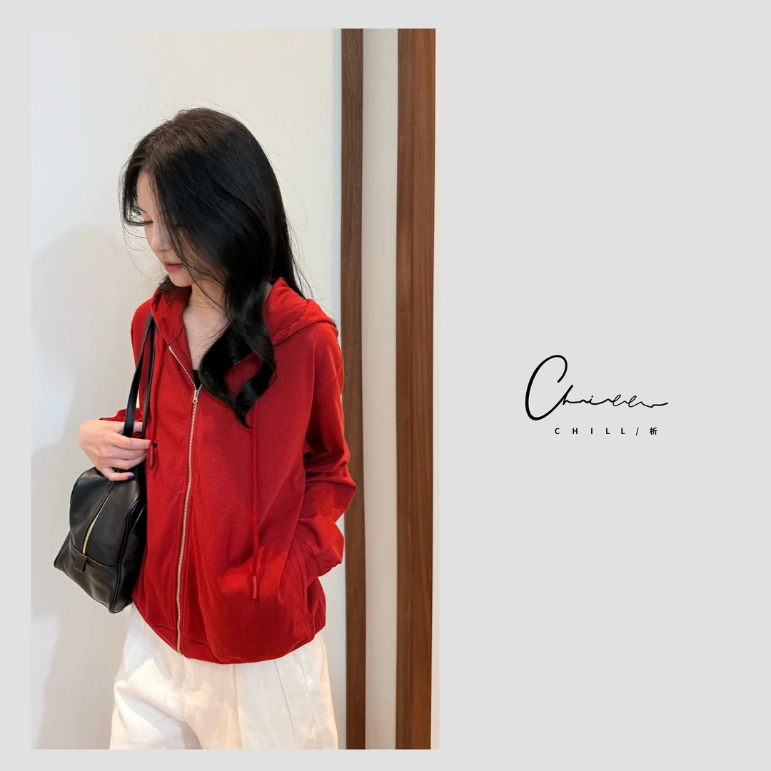 CHILL析- 【感知秋意】高克重连帽卫衣Z1020