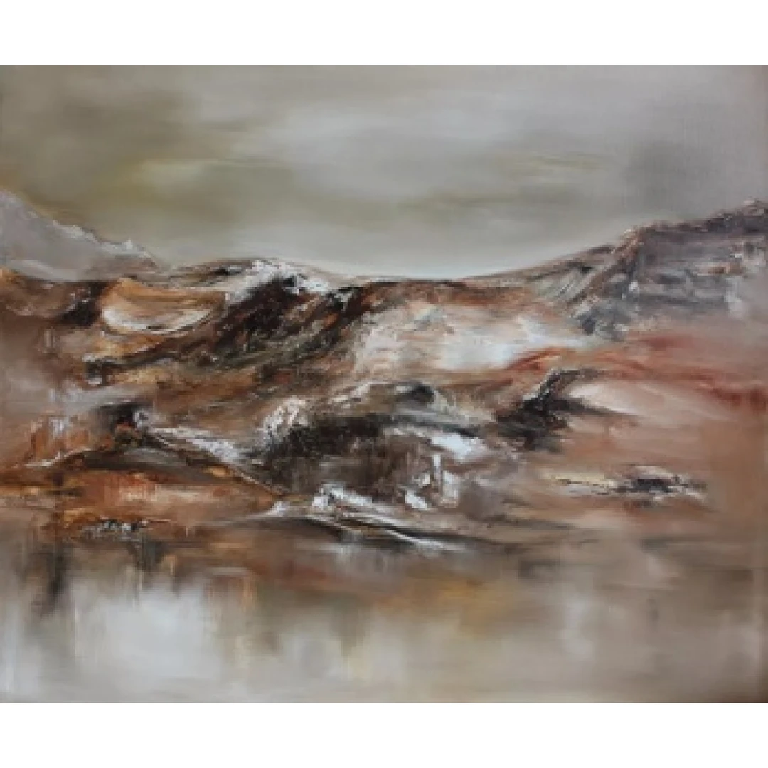 1985 张传新《我的世界》，规格：100x120cm，材质：布面油彩