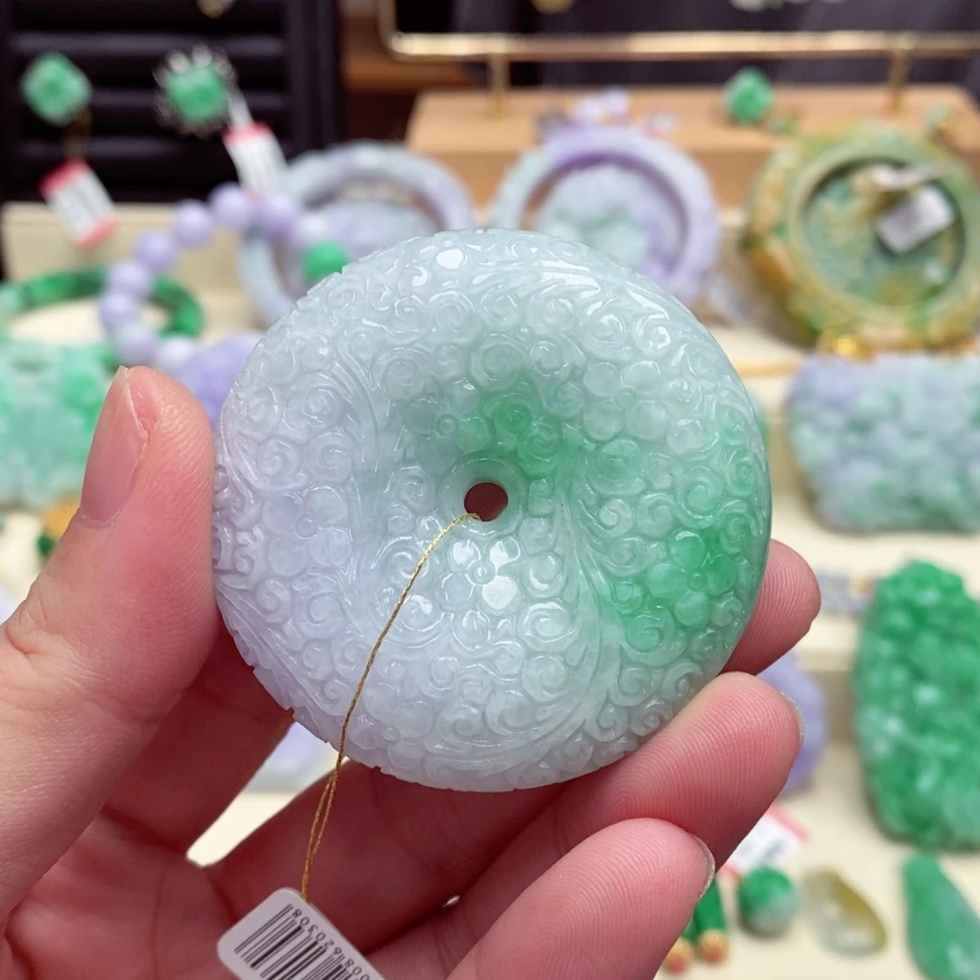 颈饰未镶嵌翡翠翡翠吊坠