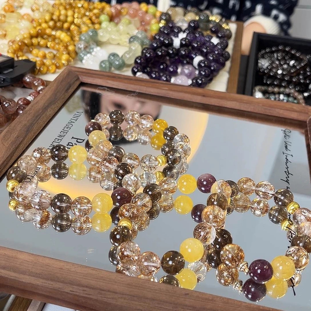 未镶嵌手链水晶金