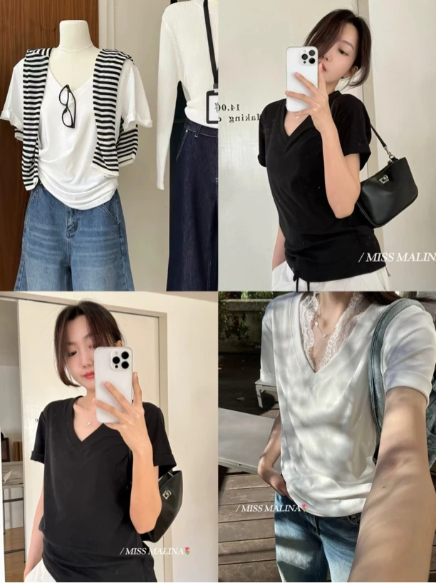 恰到好处t-进进口莱赛尔棉T恤（MLY3296#）玛丽亚