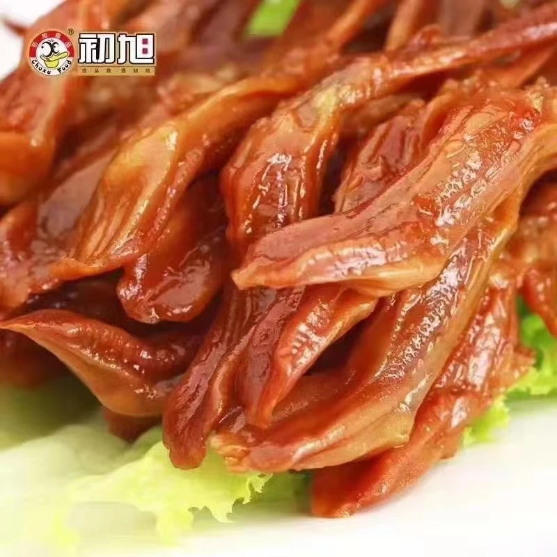 温州初旭鸭舌头 温州特产 生鸭舌中大号500克起拍