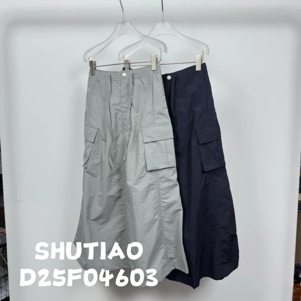 【SHUTIAO】2025夏季：新款小众设计款裙子D25F04603