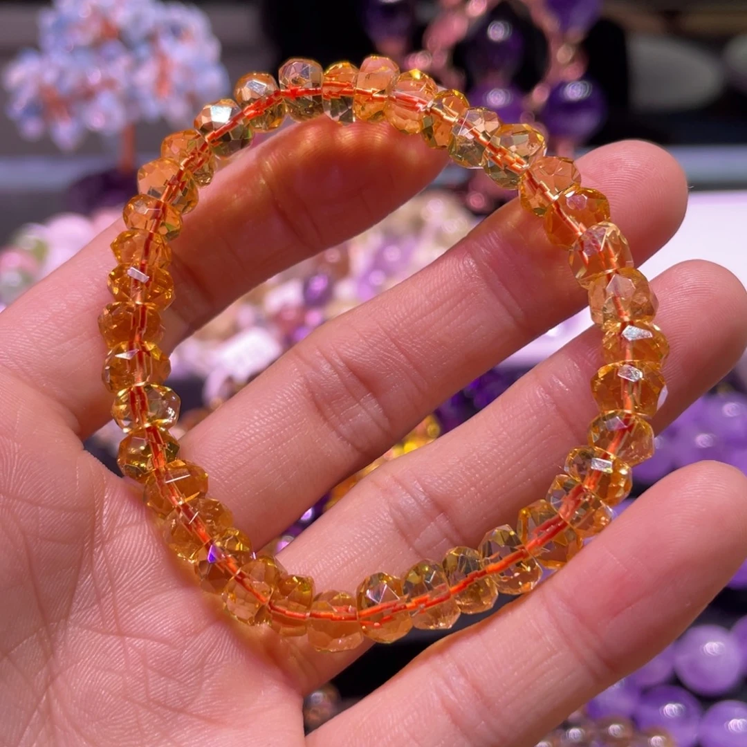 手链水晶未镶嵌黄水晶