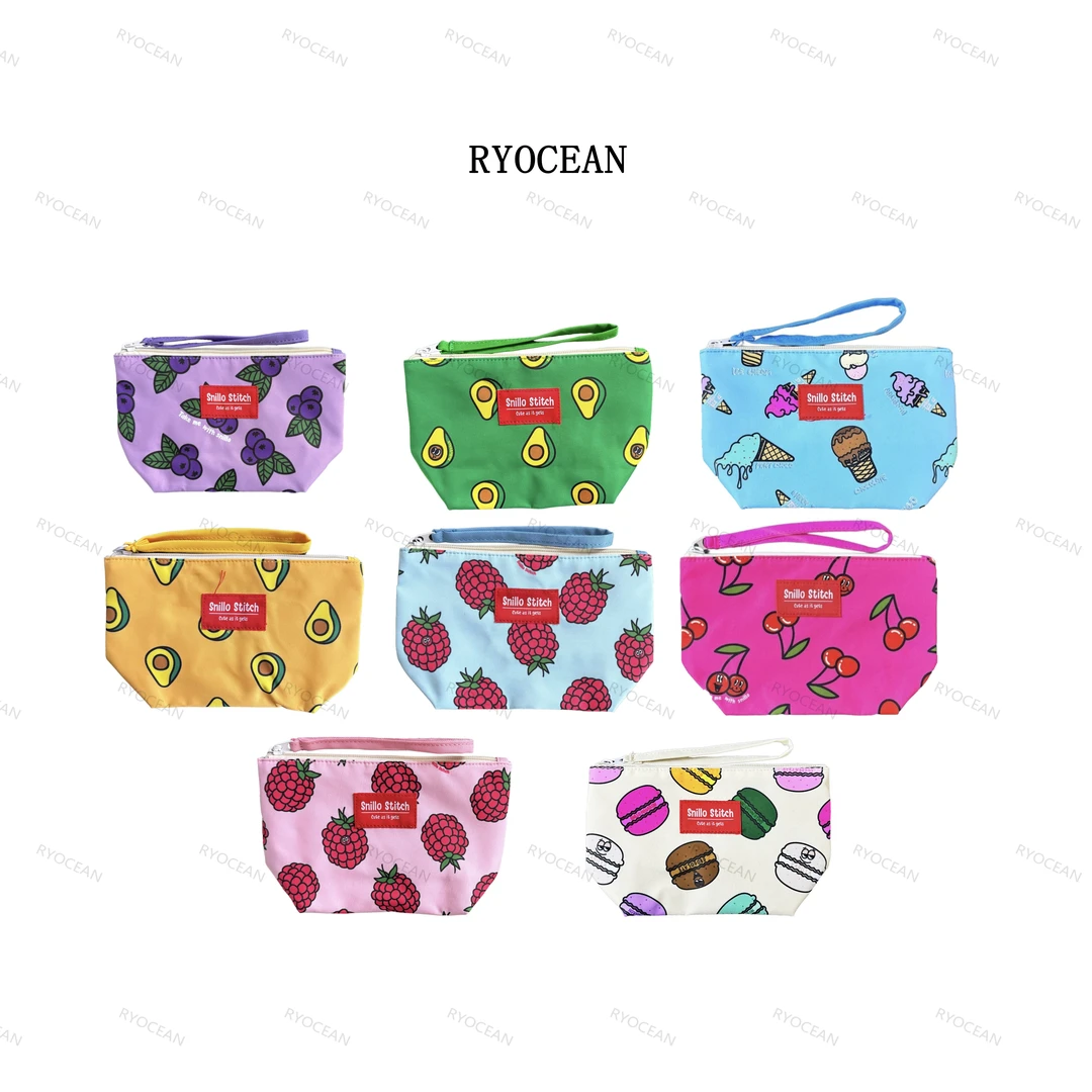 RYOCEAN韩国订单款多功能化妆包零钱袋多巴胺系列
