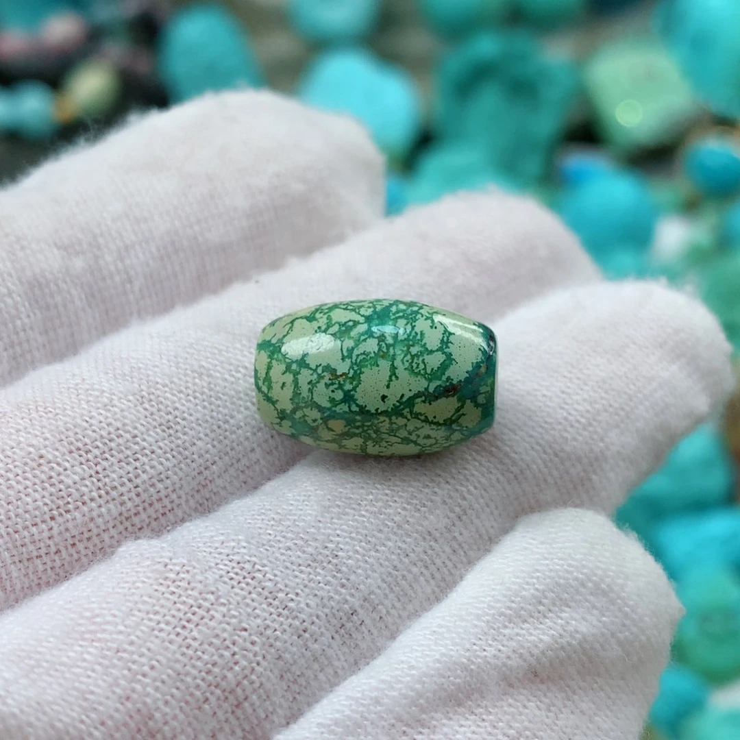 绿松石未镶嵌珠宝半成品