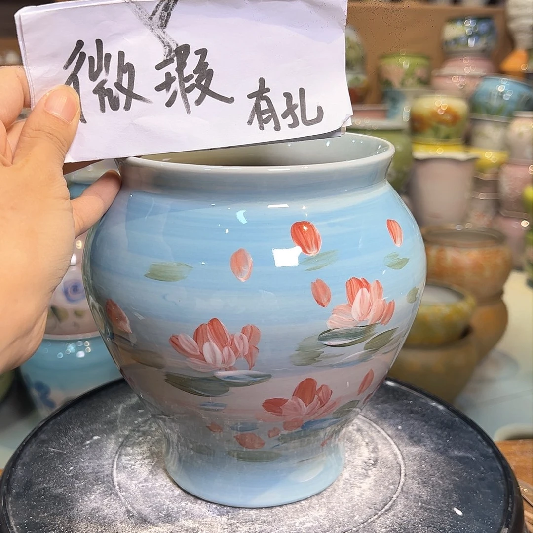 生****?景德镇陶瓷花盆136