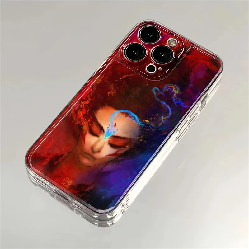 意念合一哪吒适用iPhone16小米15华为苹果14promax手机壳12太空13