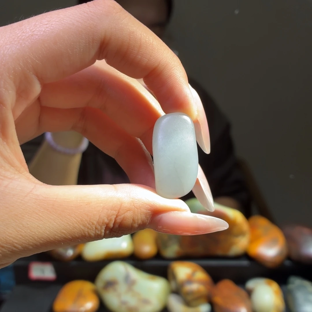 和田玉未镶嵌挂件11.4