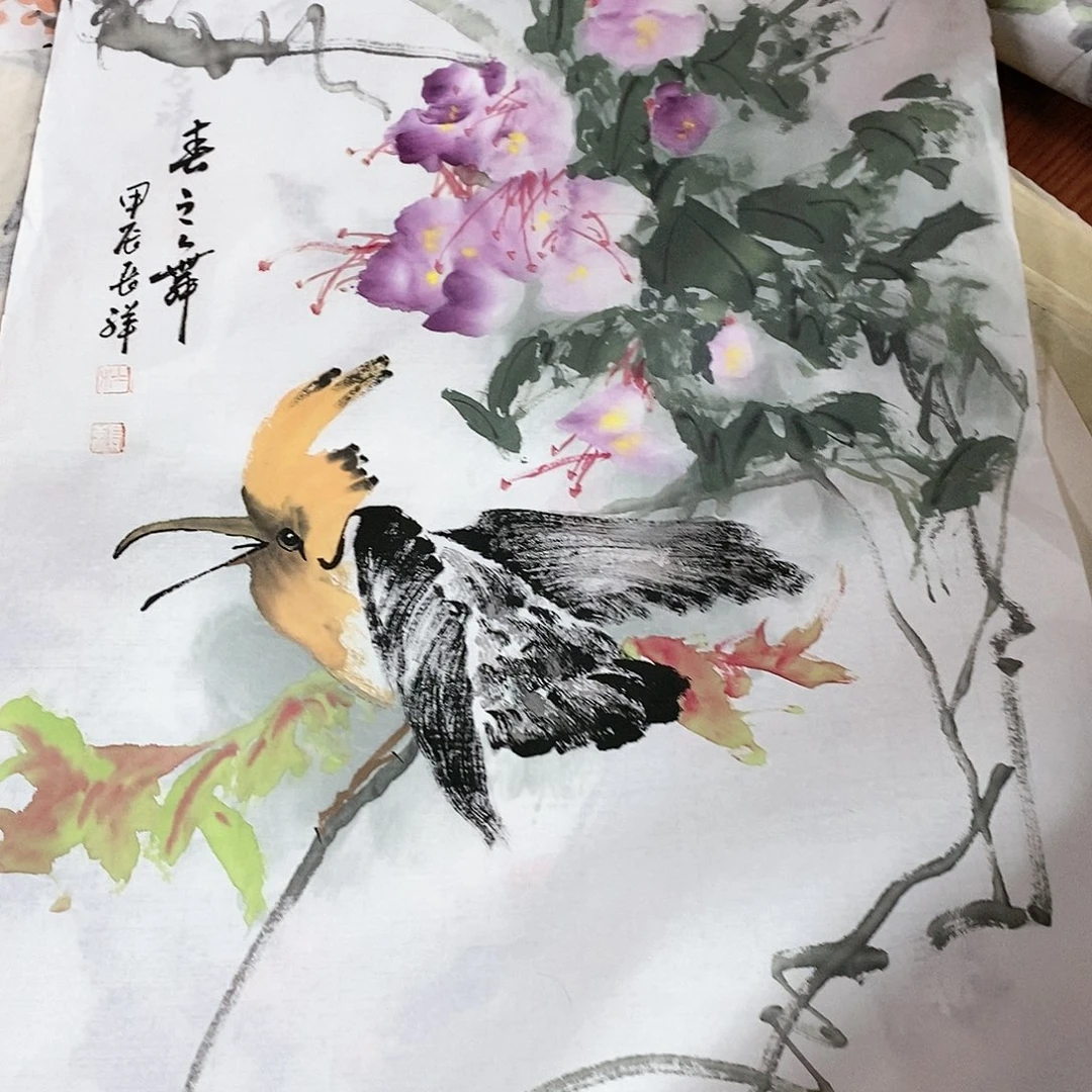 国画国画手绘书法作品