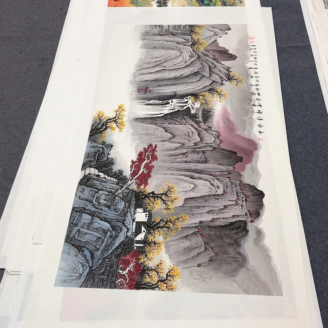 国画D国画作品单幅任发