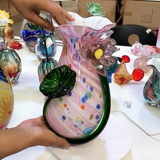 彬****我花瓶高35厘米口径6厘米