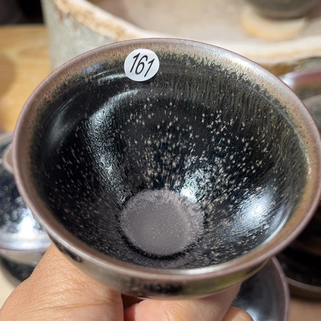 茶盏义兴龙窑坚持真柴烧微瑕