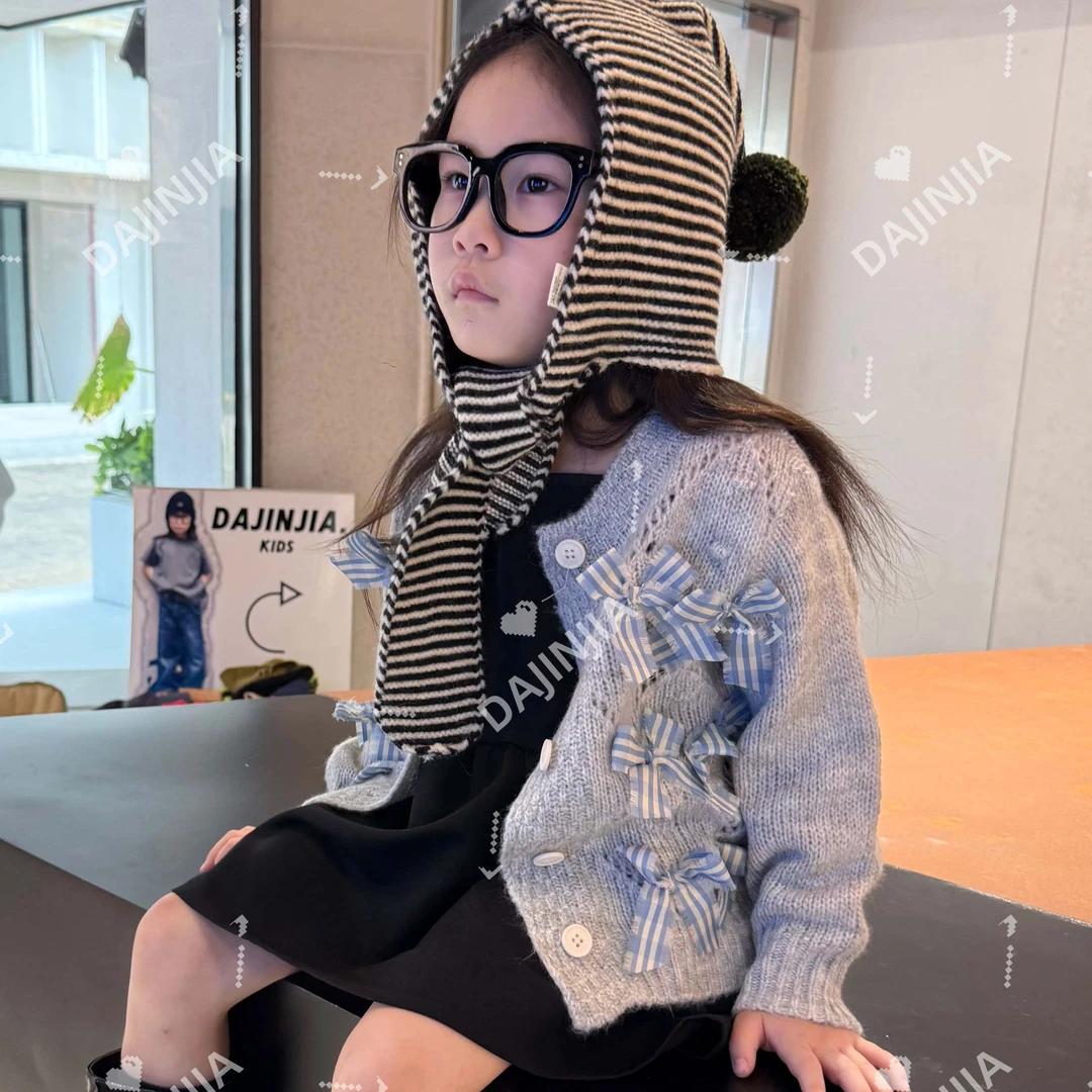 大金定制秋季新款黑色百搭女宝宝连衣裙