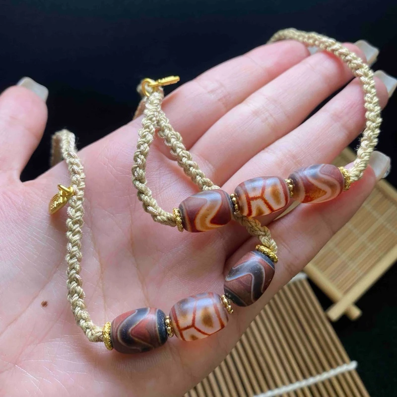 【小魏总返场福利】玛瑙多图腾项链（10*13mm）【多样性发一】