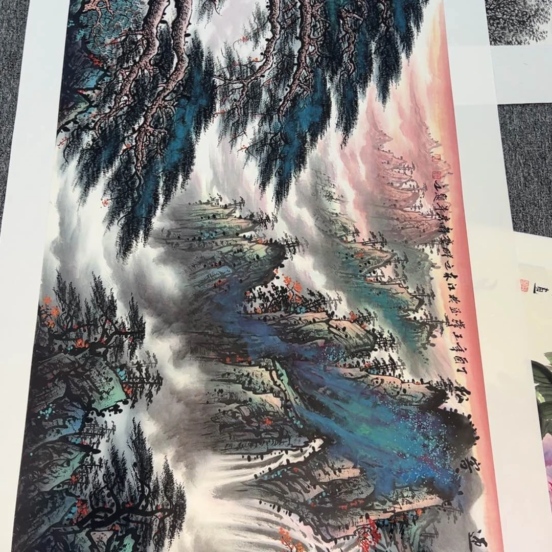 手绘作品新号开播