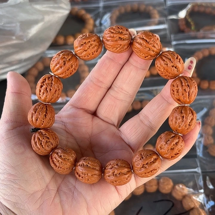 文玩核桃手串野生