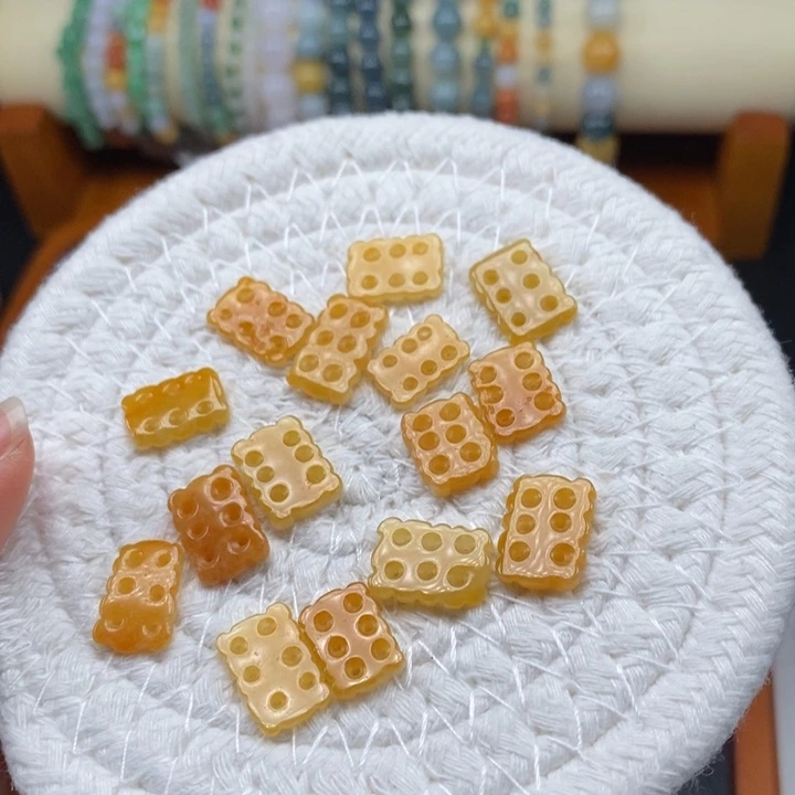 翡翠未镶嵌手串翡翠小饼干任选一无鉴赏16