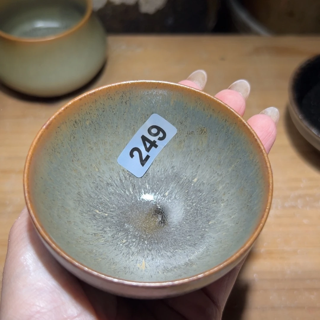 茶盏全手工原矿原釉建盏