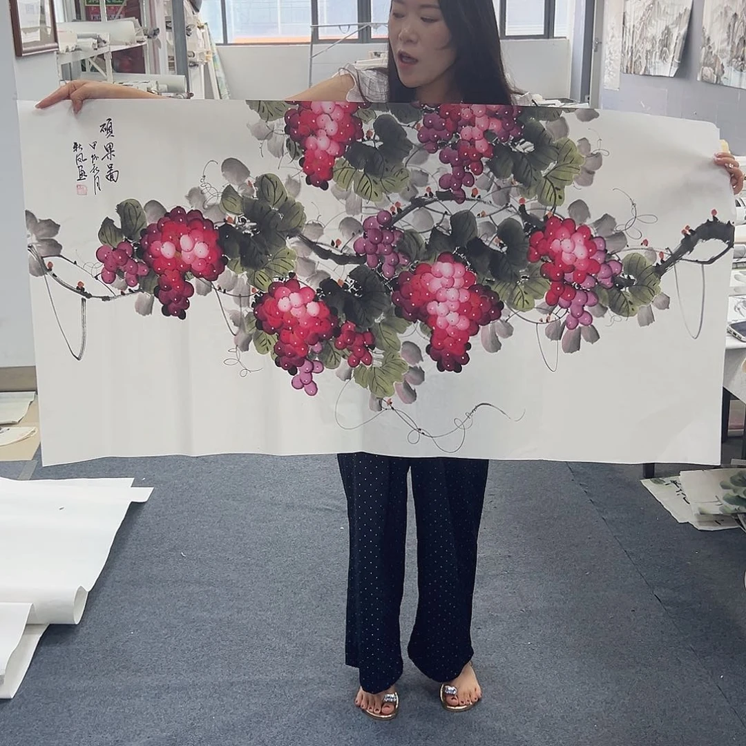 国画国画作品宣纸作品