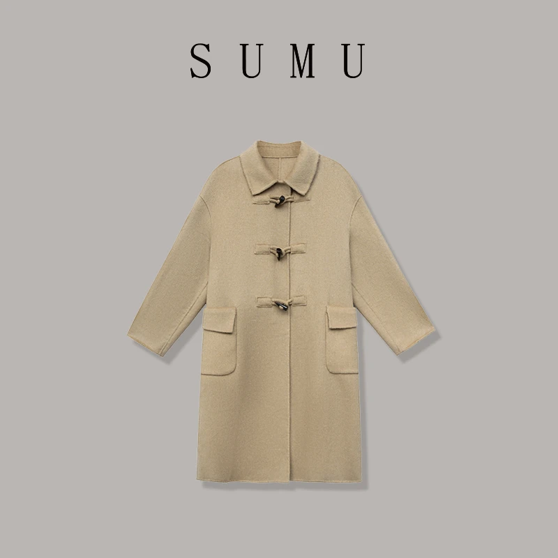 [肖肖]女款外套 10-11 冬季2024新款百搭休闲大衣H13001