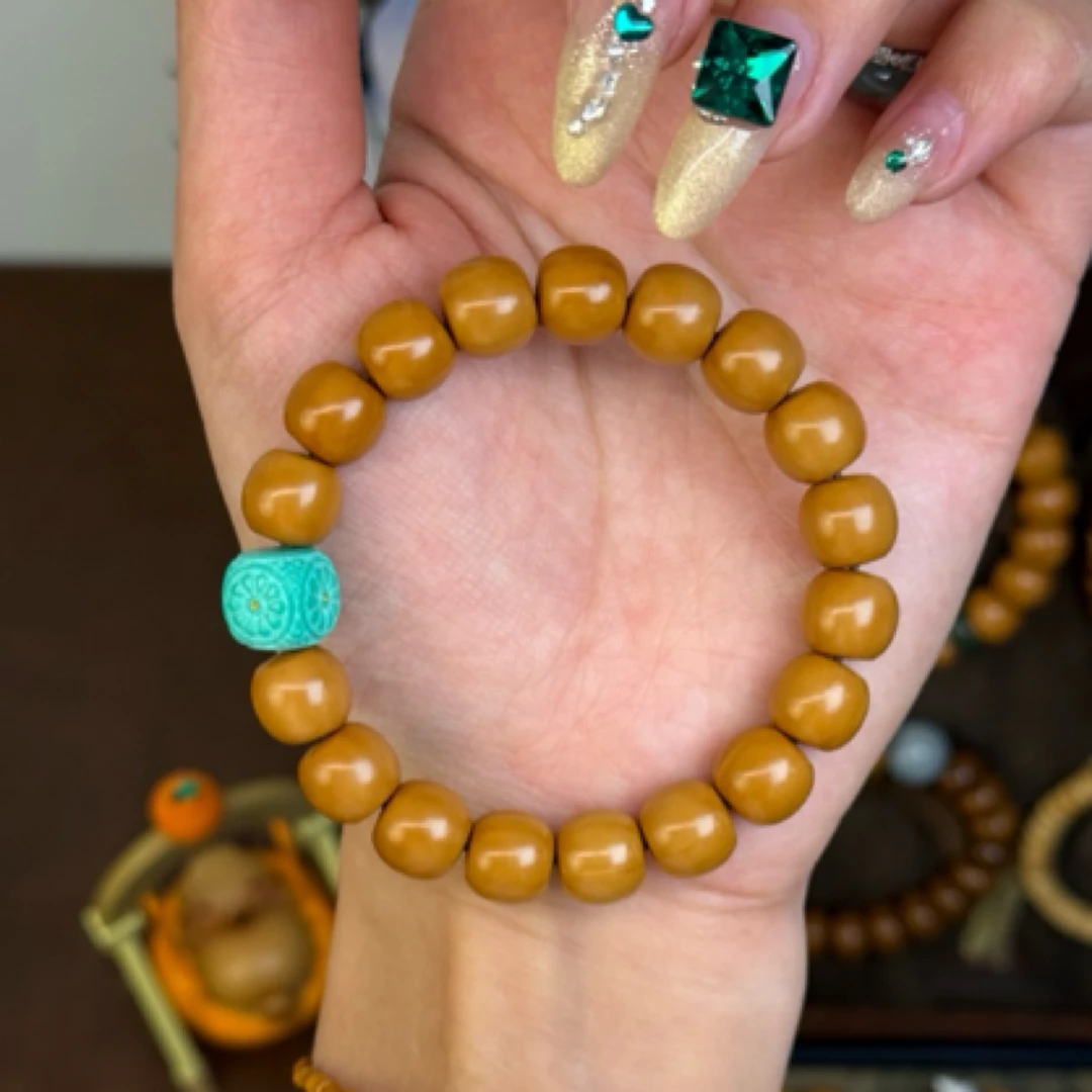 猴头老型搭配小花手串