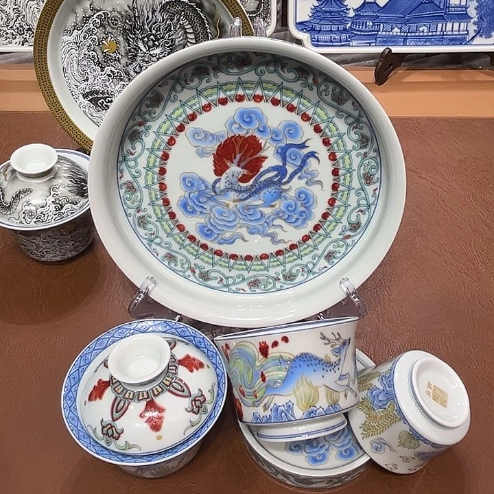 摆件景德镇陶瓷研究所从事生产经营