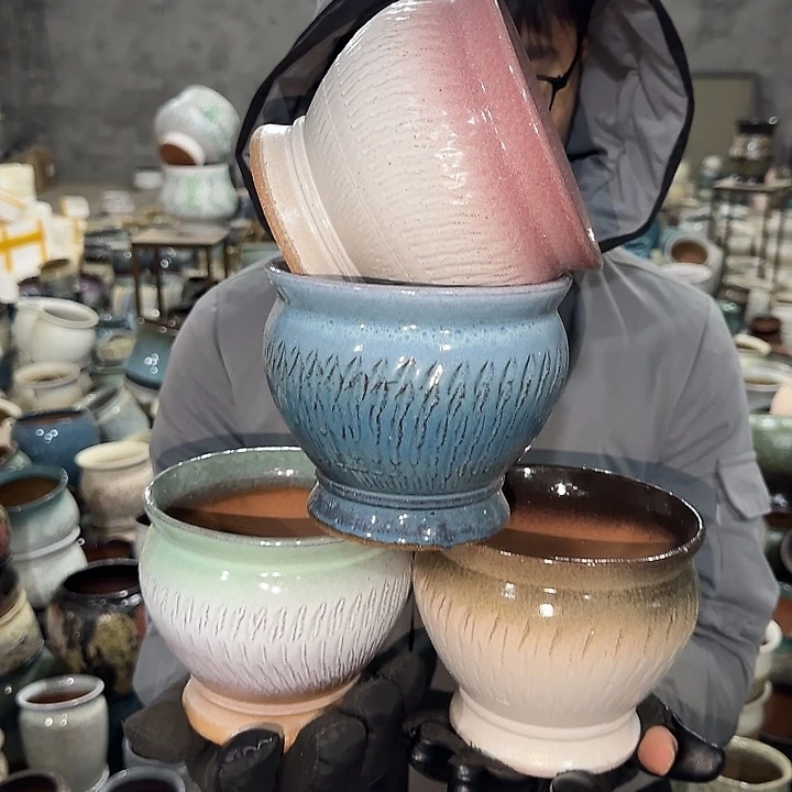 高度13口14啦啦花盆