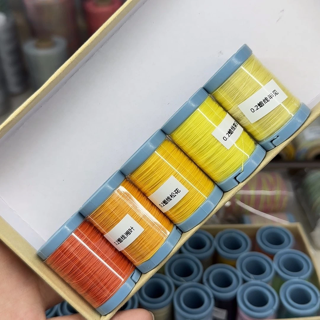 0.2蜡线 向日葵色系5个25m