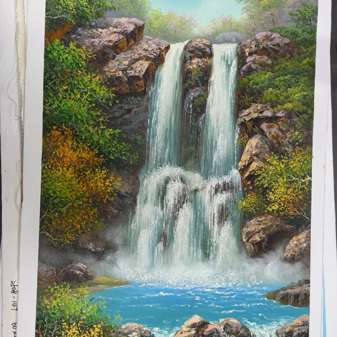 油画加油加油努力加油加油