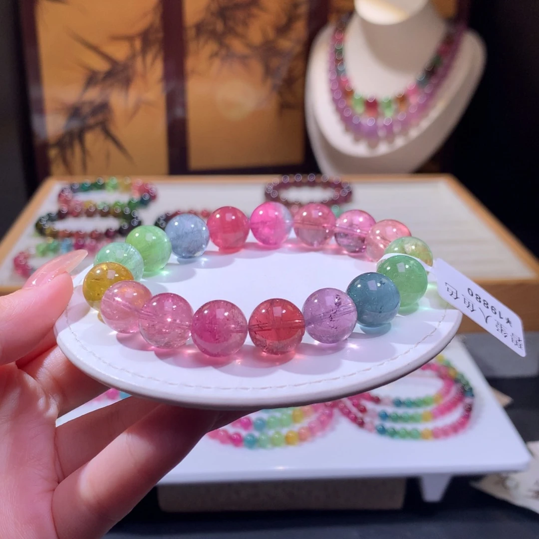 未镶嵌手链碧玺碧玺