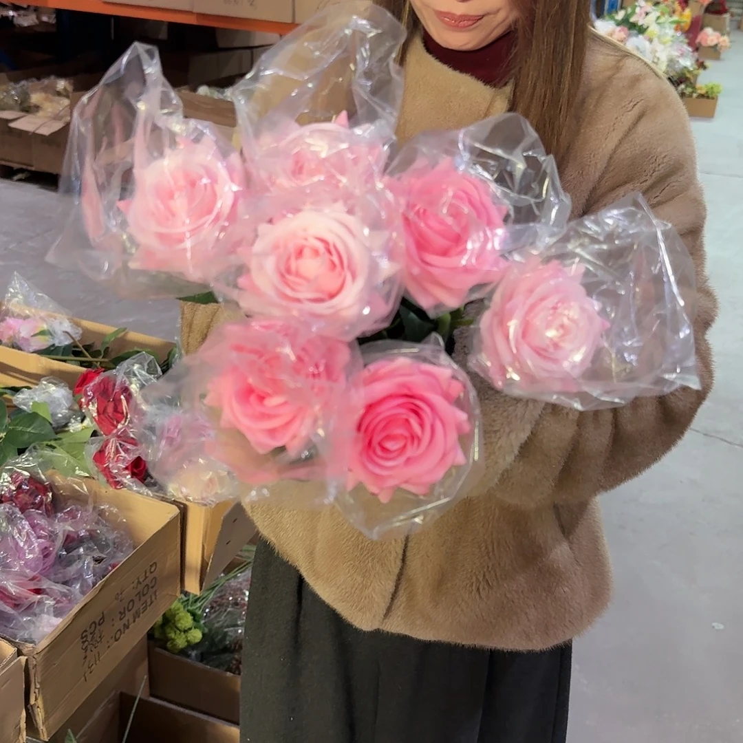45号「闪购」仿真花，公主请下单