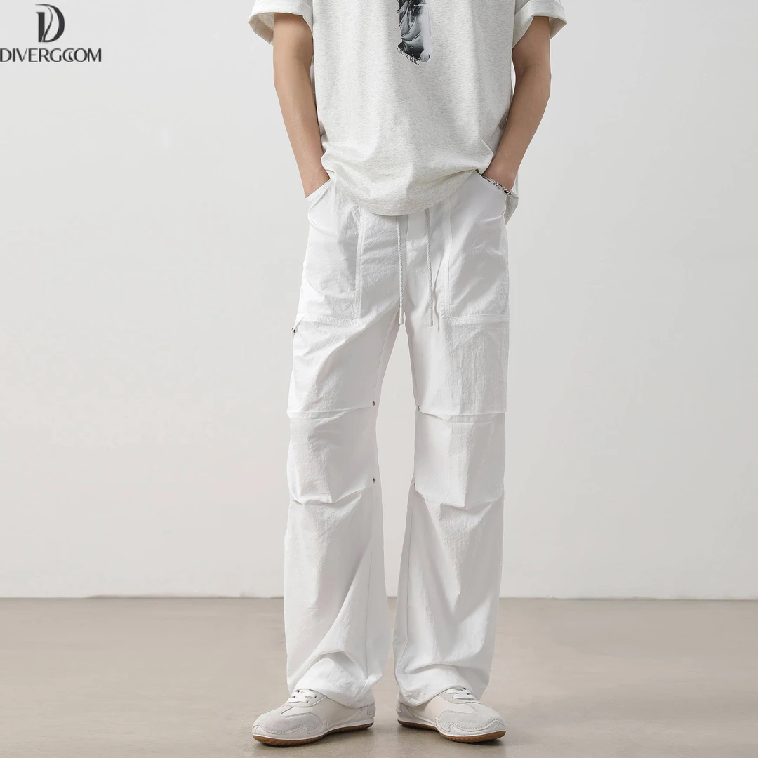 速干冰丝凉感直筒休闲裤男夏季薄款男士薄款宽松直筒冰丝速干